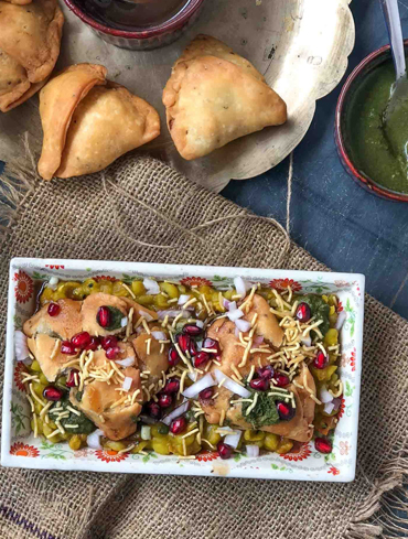 Samosa Chaat